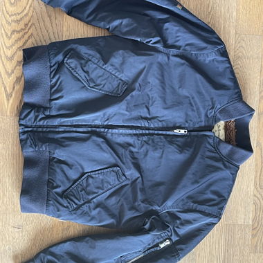 Blouson bomber en fourrure teddy