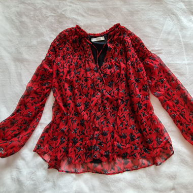 Blusa floreale Promod S