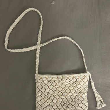 Fabric shoulder bag made from Thailand 