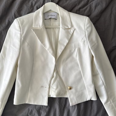 Elegant white blazer Flavio Castellani