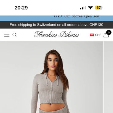 frankies bikinis knit pants
