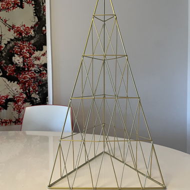 Portagioie / decoro dorato, come nuovo!