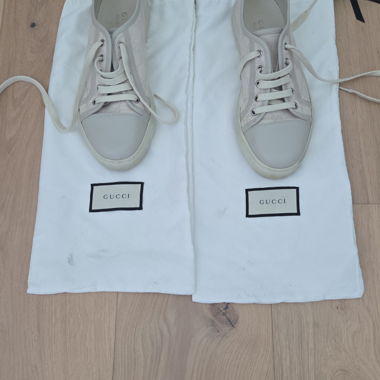 Sneaker Gucci beige taglia 6,5