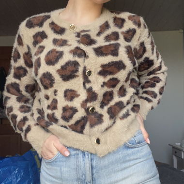 Cardigan léopard ZARA