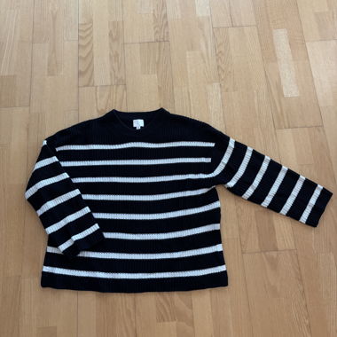 Striped Knit Sweater