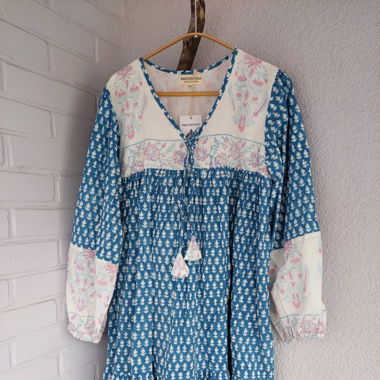 Midi dress – Hand Block Printed Dress (S/M & L/XL)
