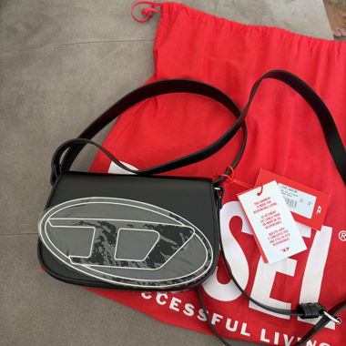 Sac bandoulière Diesel avec étiquette