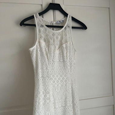 Kleid in weiss im vintage Style, TOP ZUSTAND!