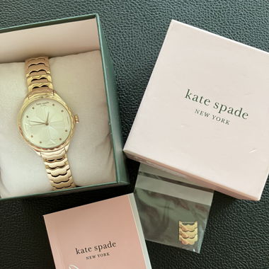 KS New York Uhr Neu Rosegold