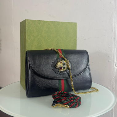 GUCCI Rajah Schulter Tasche Leder - Sammlerstück