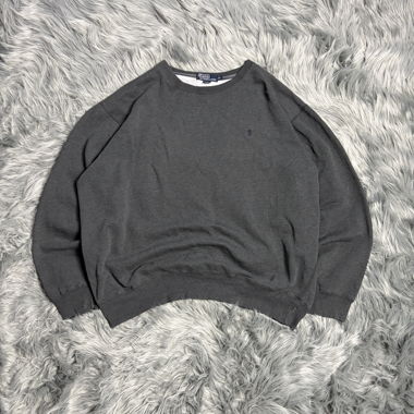 Maglione girocollo lavorato a maglia grigio Polo Ralph Lauren