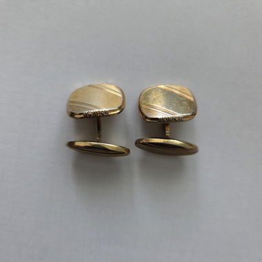 Gold Cufflinks
