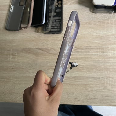 Coque Kuromi avec breloque pour smartphone