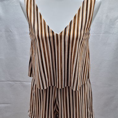 MNG Basics striped summer set, size S