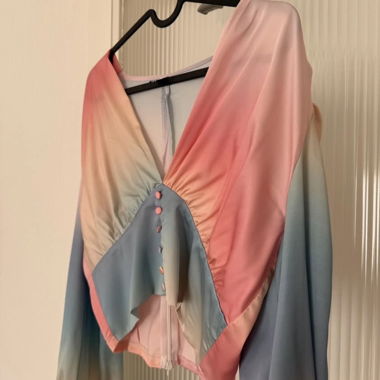 Buntes Crop-Top S