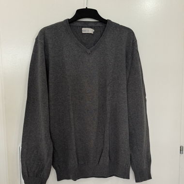Pull gris taille XXL