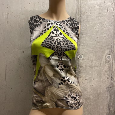 Philipp Plein Couture Leopard Tank Top