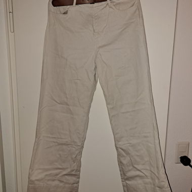 Baumwollhose Off-White straight leg