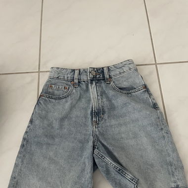 Jeans shorts hellblau