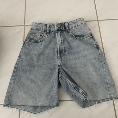 Jeans shorts hellblau