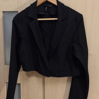 Blazer court noir H&M Divided taille EUR 40