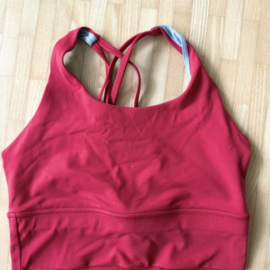 Sport-BH rot/grau Gr. M
