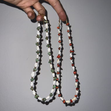 Perlenkette Set