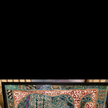 Wall decor with frame