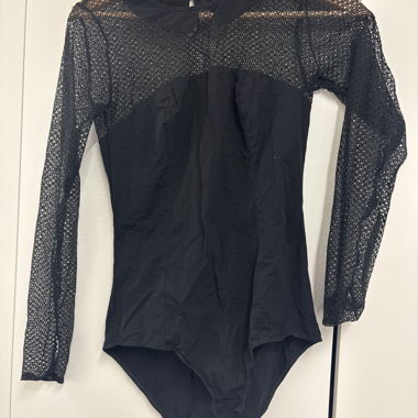 Schwarzer Body aus Spitze von Prinzessin tamtam