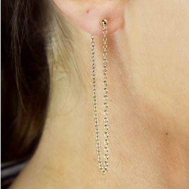 Raya Ohrenstecker, Sora Choi Jewelry, vergoldet