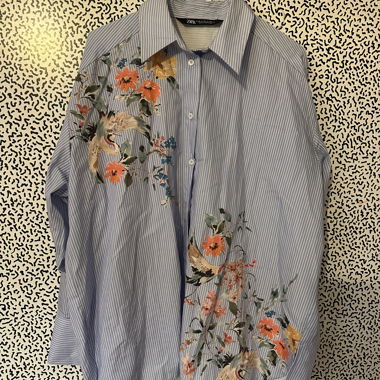 Zara Flower Power Shirt