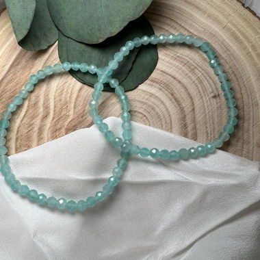 Amazonite · faceted · 4 mm 1 piece