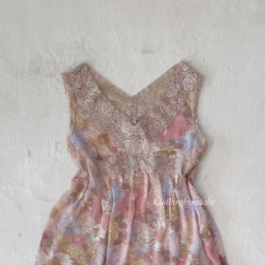 Y2K Pink Chiffon Top (S)