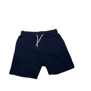 Navy blue tracksuit shorts