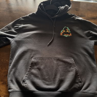 Palace Kapuzenpullover navy mit Print Halloween 
