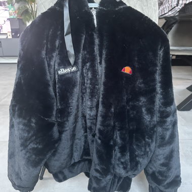 Ellesse Black Fleece Jacket