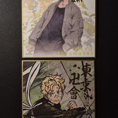 Tokyo Revengers - shikishi - Takemichi and Kazutora