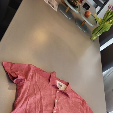 Chemise rose
