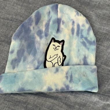 Beanie RipnDip in look batik blu/viola