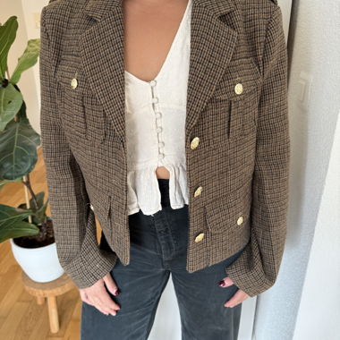 Veste blazer en laine Milo’s Paris