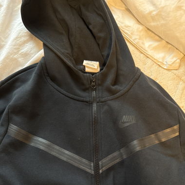 nike tracksuit - black