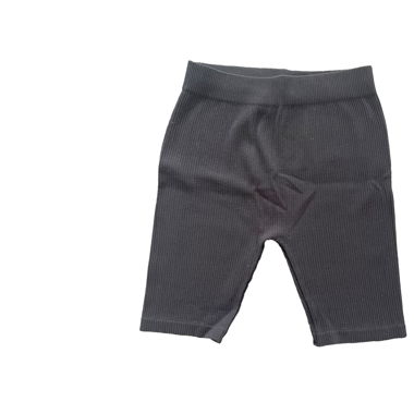 black Zara shorts