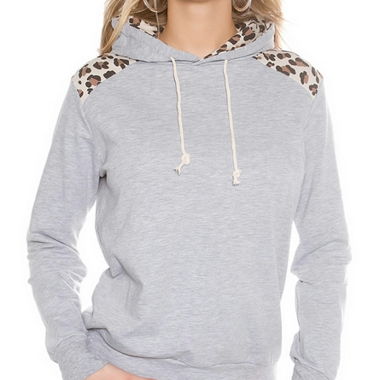Felpa con cappuccio Leolook