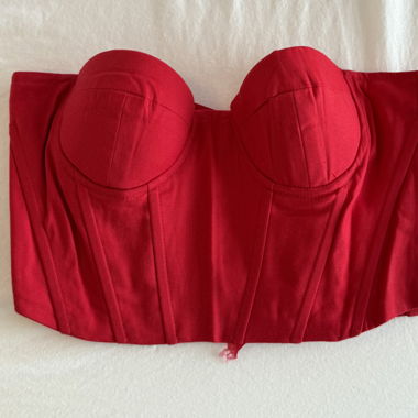 Red Corset Top