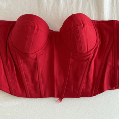 Red Corset Top