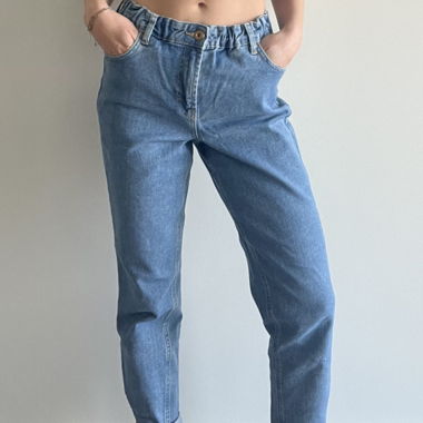 Mom-Fit-Jeans High Waist 80er