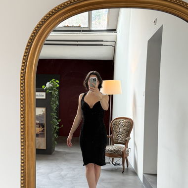 Gianni Versace Kleid, Gr. 44 italienisch 90er
