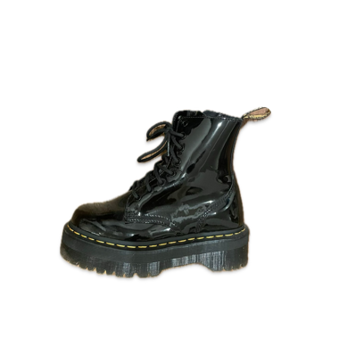 Stivali Dr. Martens platform in vernice