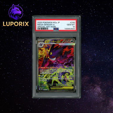 Pokemon PSA 10 Mega Gengar ex 240/193 SAR