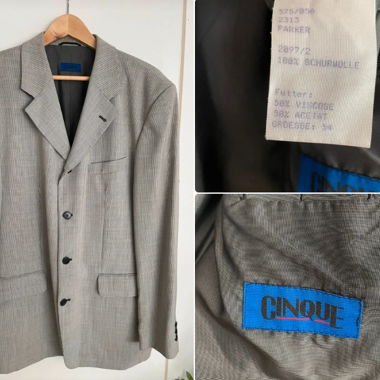 Blazer Cinque Grigio 54